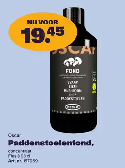 Bidfood Oscar Paddenstoelenfond, aanbieding