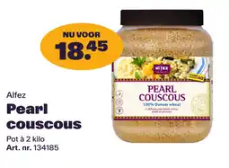 Bidfood Alfez Pearl couscous aanbieding