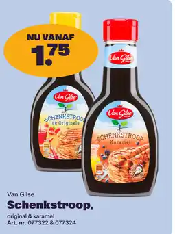 Bidfood Van Gilse Schenkstroop aanbieding