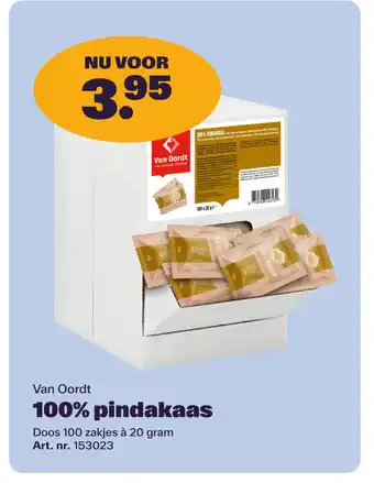 Bidfood Van Oordt 100% pindakaas aanbieding