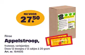 Bidfood Rinse Appelstroop, aanbieding