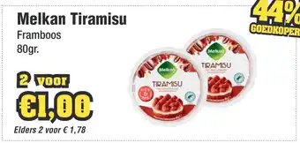 Budget Food Melkan Tiramisu aanbieding