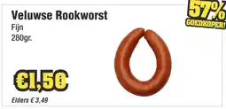 Budget Food Veluwse Rookworst aanbieding