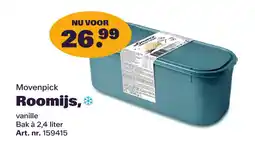 Bidfood Movenpick Roomijs aanbieding