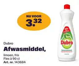 Bidfood Dubro Afwasmiddel, aanbieding