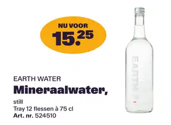 Bidfood Earth water Mineraalwater aanbieding