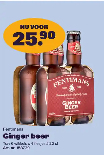 Bidfood Fentimans Ginger beer aanbieding