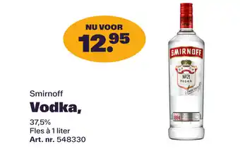 Bidfood Smirnoff Vodka, aanbieding