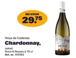 Bidfood Hoya de Cadenas Chardonnay, aanbieding