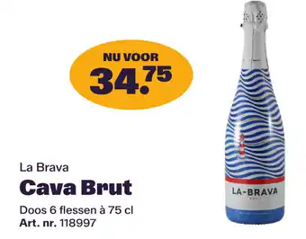 Bidfood La Brava Cava Brut aanbieding