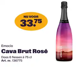 Bidfood Emocio Cava Brut Rosé aanbieding