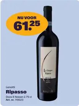 Bidfood Lenotti Ripasso aanbieding