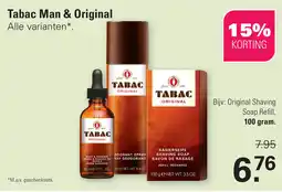 De Online Drogist Tabac Man & Original aanbieding
