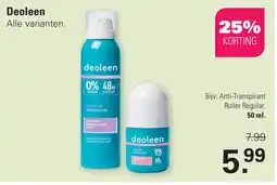 De Online Drogist Deoleen aanbieding