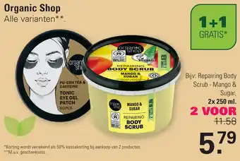 De Online Drogist Organic Shop aanbieding