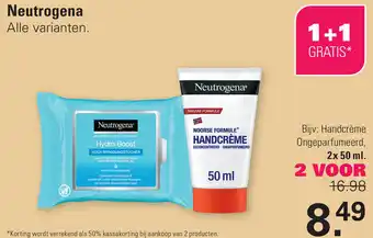 De Online Drogist Neutrogena aanbieding