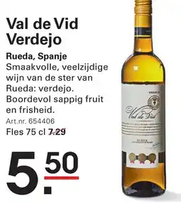 Sligro Val de Vid Verdejo aanbieding