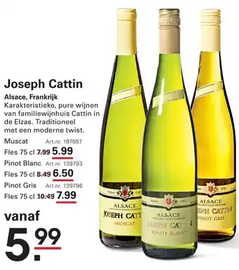 Sligro Joseph Cattin aanbieding