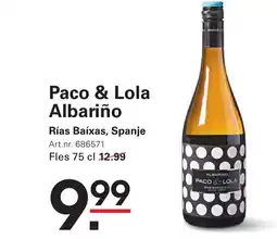 Sligro Paco & Lola Albariño aanbieding