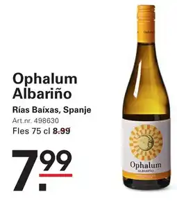 Sligro Ophalum Albariño aanbieding