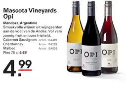 Sligro Mascota Vineyards Opi aanbieding