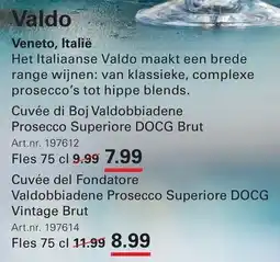 Sligro Valdo aanbieding