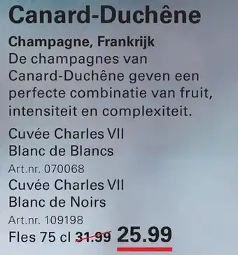 Sligro Canard-Duchêne aanbieding