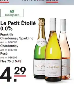 Sligro Le Petit Étoilé 0.0% aanbieding