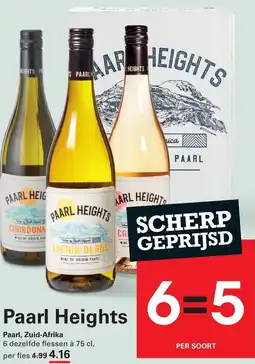 Sligro Paarl heights aanbieding