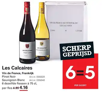 Sligro Les calcaires aanbieding