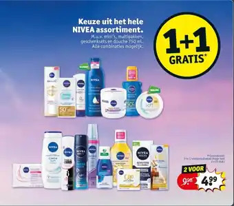 Kruidvat Keuze uit het hele nivea assortiment aanbieding