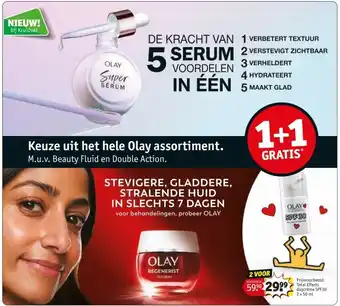 Kruidvat Keuze uit het hele olay assortiment aanbieding