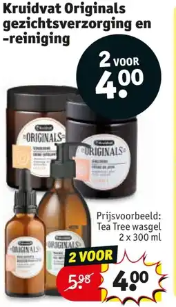 Kruidvat Kruidvat originals gezichtsverzorging en reiniging aanbieding