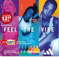 Kruidvat Adidas vibes Eau de Parfum aanbieding