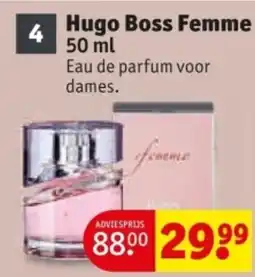 Kruidvat Hugo Boss Femme aanbieding