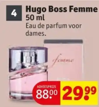 Kruidvat Hugo Boss Femme aanbieding