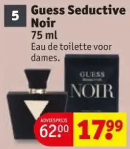 Kruidvat Guess Seductive Noir aanbieding