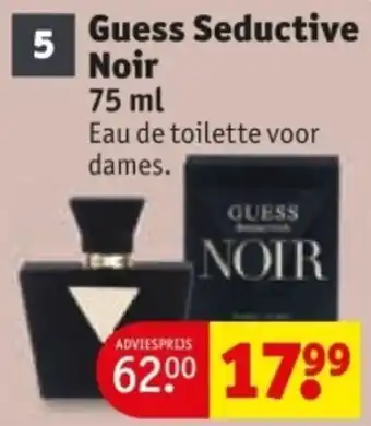 Kruidvat Guess Seductive Noir aanbieding