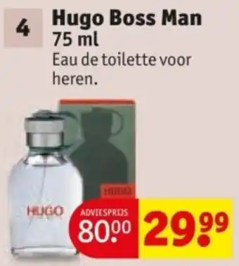 Kruidvat Hugo Boss Man aanbieding