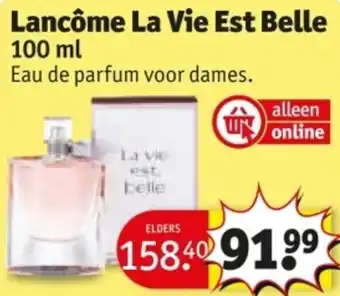 Kruidvat Lancôme La Vie Est Belle aanbieding
