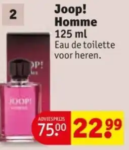 Kruidvat Joop! Homme aanbieding