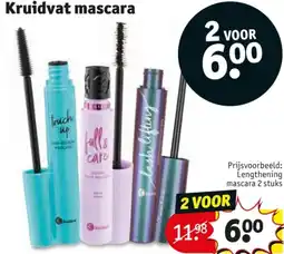 Kruidvat Kruidvat mascara aanbieding