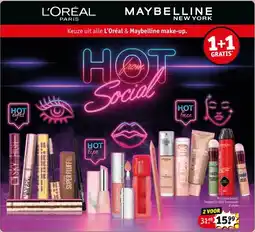 Kruidvat Keuze uit alle L'Oréal & Maybelline make-up. aanbieding