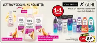 Kruidvat Keuze uit het hele assortiment John Frieda & Guhl. aanbieding