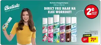 Kruidvat Batiste droogshampoo aanbieding
