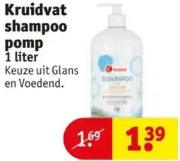 Kruidvat Kruidvat shampoo pomp aanbieding