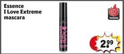 Kruidvat Essence I Love Extreme mascara aanbieding