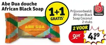 Kruidvat Abe Dua douche African Black Soap aanbieding