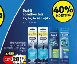 Kruidvat Oral-B opzetborstels aanbieding