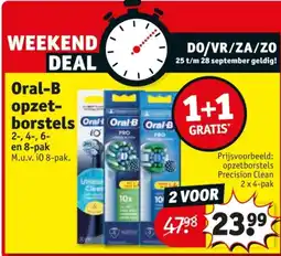 Kruidvat Oral-B opzetborstels aanbieding